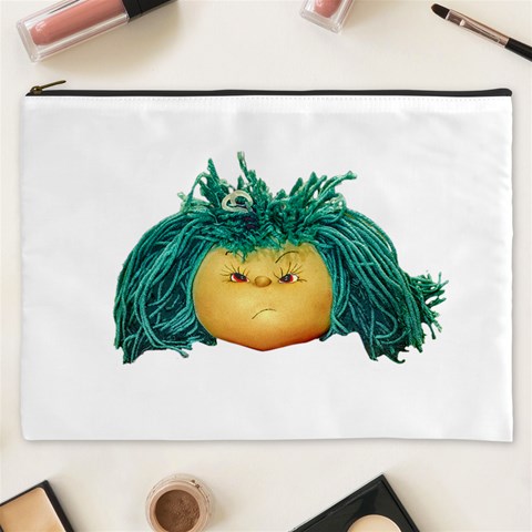 Angry Girl Doll Cosmetic Bag (XXXL)  from ArtsNow.com Front