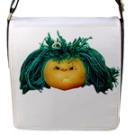 Angry Girl Doll Flap Messenger Bag (S)