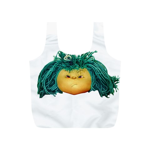 Angry Girl Doll Full Print Recycle Bags (S)  from ArtsNow.com Front