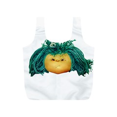 Angry Girl Doll Full Print Recycle Bags (S)  from ArtsNow.com Front