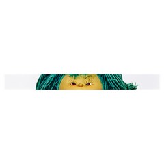Angry Girl Doll Zipper Grocery Tote Bag from ArtsNow.com Strap