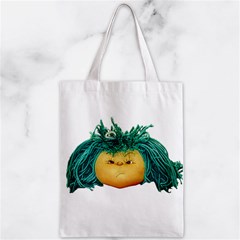Angry Girl Doll Zipper Classic Tote Bag from ArtsNow.com Front