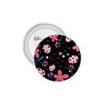 Pink ladybugs and flowers  1.75  Buttons