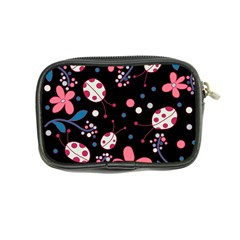 Pink ladybugs and flowers  Coin Purse from ArtsNow.com Back