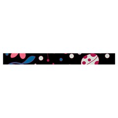 Pink ladybugs and flowers  Zipper Grocery Tote Bag from ArtsNow.com Strap