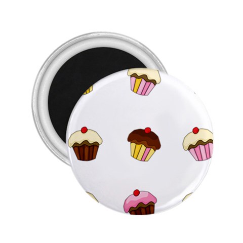 Colorful cupcakes  2.25  Magnets from ArtsNow.com Front