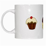 Colorful cupcakes  White Mugs