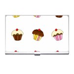 Colorful cupcakes  Business Card Holders