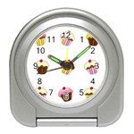 Colorful cupcakes  Travel Alarm Clocks