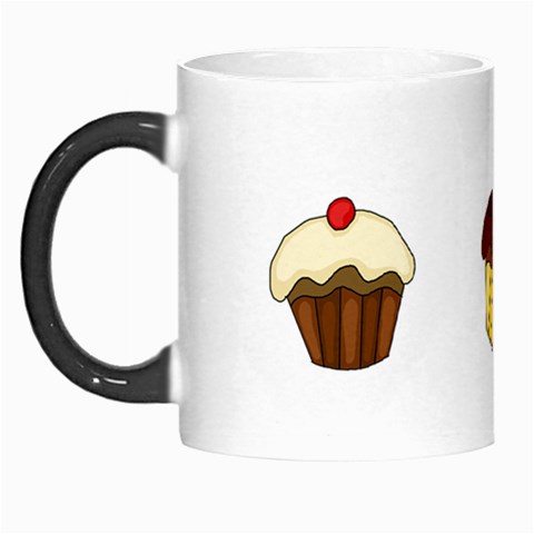 Colorful cupcakes  Morph Mugs from ArtsNow.com Left
