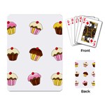 Colorful cupcakes  Playing Card