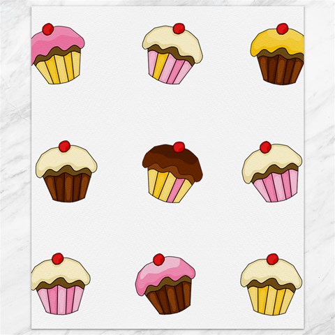 Colorful cupcakes  Canvas 20  x 24   from ArtsNow.com 19.57 x23.15  Canvas - 1