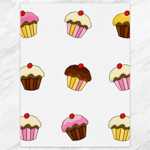 Colorful cupcakes  Canvas 36  x 48   from ArtsNow.com 35.26 x46.15  Canvas - 1