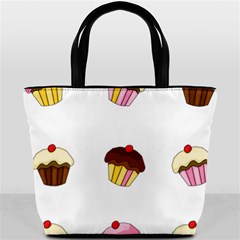 Colorful cupcakes  Bucket Bags from ArtsNow.com Front