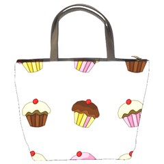 Colorful cupcakes  Bucket Bags from ArtsNow.com Back