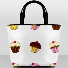 Colorful cupcakes  Bucket Bags from ArtsNow.com Back