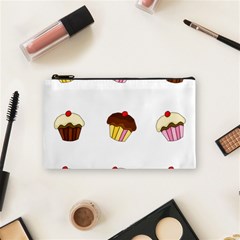 Colorful cupcakes  Cosmetic Bag (Small)  from ArtsNow.com Front