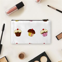 Colorful cupcakes  Cosmetic Bag (Small)  from ArtsNow.com Back