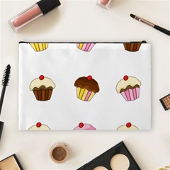 Colorful cupcakes  Cosmetic Bag (Large)  from ArtsNow.com Back