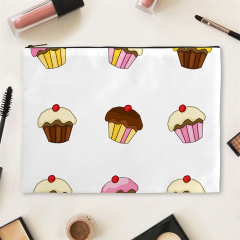 Colorful cupcakes  Cosmetic Bag (XL) from ArtsNow.com Front