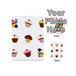 Colorful cupcakes  Playing Cards 54 (Mini) 