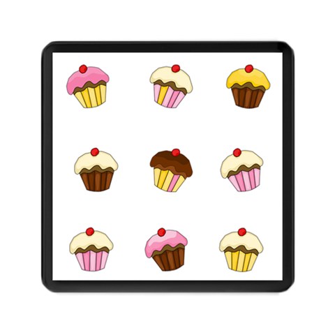 Colorful cupcakes  Memory Card Reader (Square)  from ArtsNow.com Front