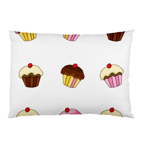 Colorful cupcakes  Pillow Case (Two Sides) from ArtsNow.com Front