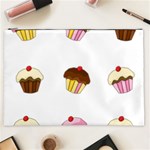 Colorful cupcakes  Cosmetic Bag (XXL) 