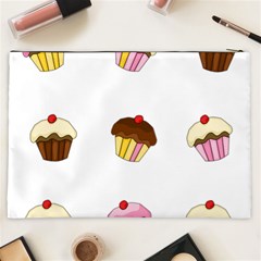 Colorful cupcakes  Cosmetic Bag (XXL)  from ArtsNow.com Back