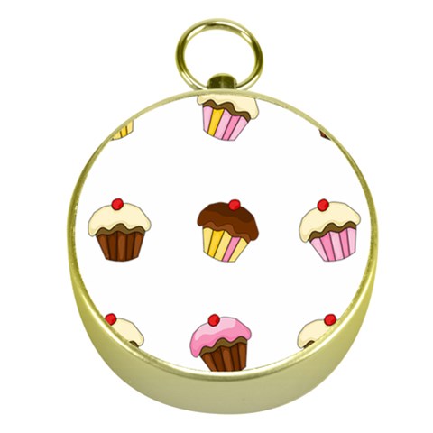 Colorful cupcakes  Gold Compasses from ArtsNow.com Front