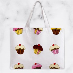 Colorful cupcakes  Zipper Mini Tote Bag from ArtsNow.com Front