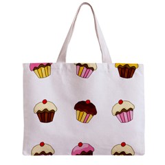 Colorful cupcakes  Zipper Mini Tote Bag from ArtsNow.com Back