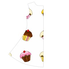 Colorful cupcakes  Short Sleeve V Back Left