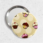 Colorful cupcakes pattern 2.25  Handbag Mirrors