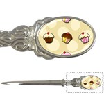 Colorful cupcakes pattern Letter Openers