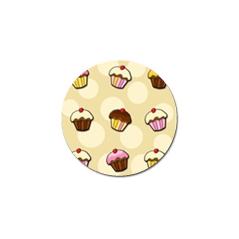 Colorful cupcakes pattern Golf Ball Marker (4 pack) from ArtsNow.com Front