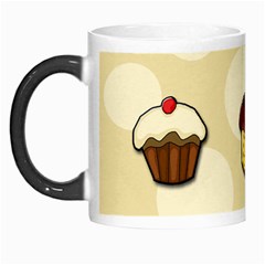 Colorful cupcakes pattern Morph Mugs from ArtsNow.com Left