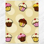 Colorful cupcakes pattern Canvas 12  x 16  