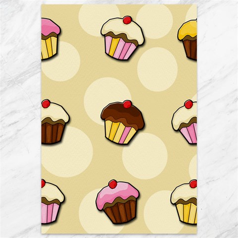 Colorful cupcakes pattern Canvas 12  x 18   from ArtsNow.com 11.88 x17.36  Canvas - 1