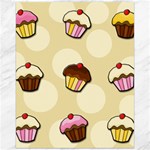 Colorful cupcakes pattern Canvas 16  x 20  