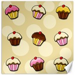 Colorful cupcakes pattern Canvas 20  x 20  