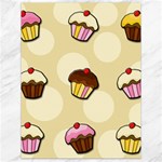 Colorful cupcakes pattern Canvas 18  x 24  