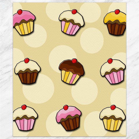 Colorful cupcakes pattern Canvas 20  x 24   from ArtsNow.com 19.57 x23.15  Canvas - 1