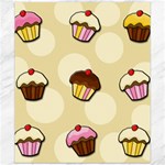 Colorful cupcakes pattern Canvas 20  x 24  