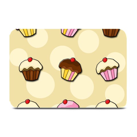 Colorful cupcakes pattern Plate Mats from ArtsNow.com 18 x12  Plate Mat