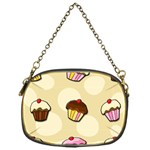 Colorful cupcakes pattern Chain Purses (One Side) 