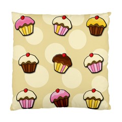 Colorful cupcakes pattern Standard Cushion Case (Two Sides) from ArtsNow.com Front