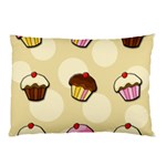 Colorful cupcakes pattern Pillow Case