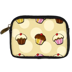 Colorful cupcakes pattern Digital Camera Cases from ArtsNow.com Front