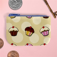 Colorful cupcakes pattern Mini Coin Purses from ArtsNow.com Front